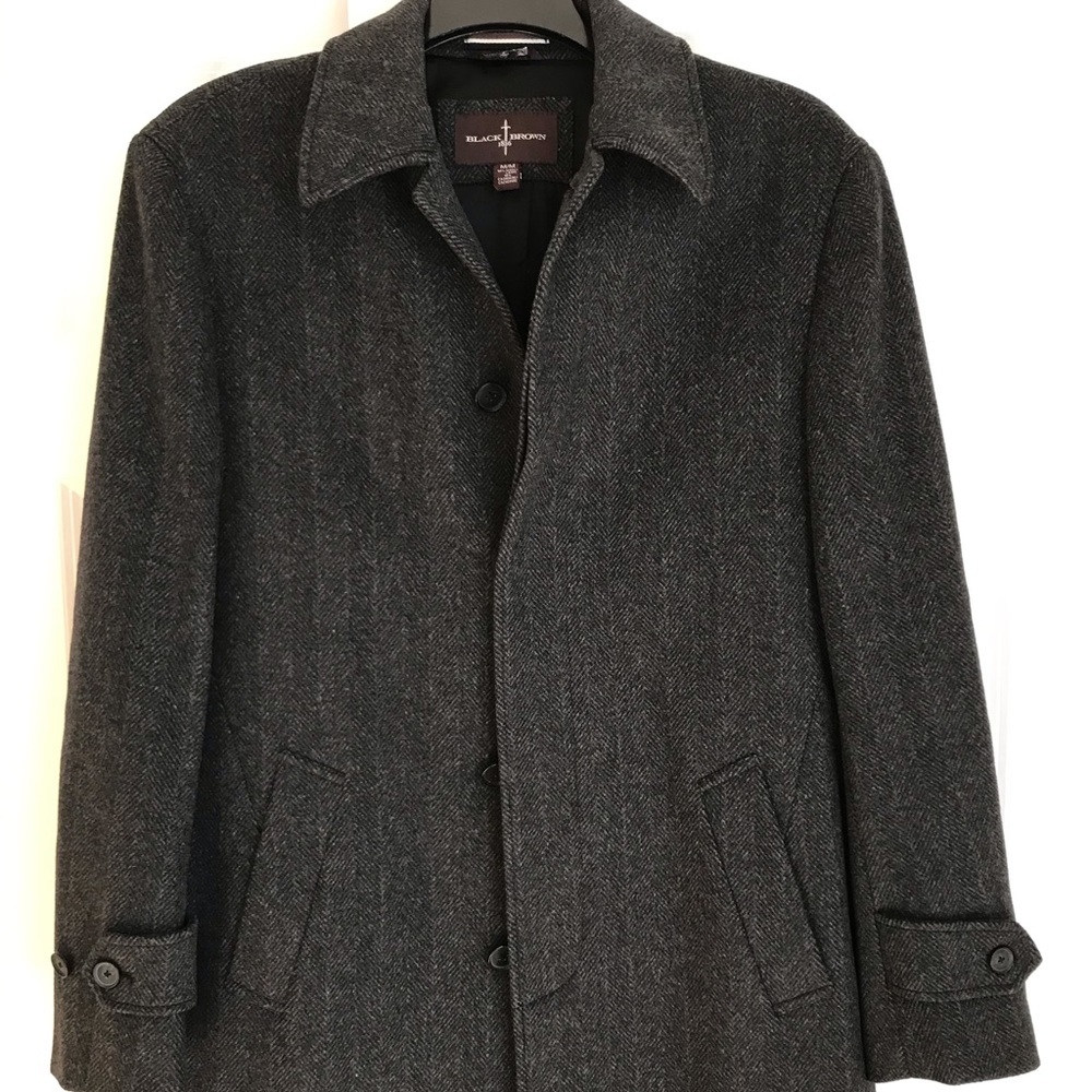 Lord and Taylor men’s wool and cashmere coat